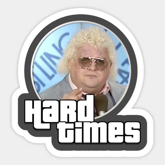 Hard Times Sticker by Rennavision
